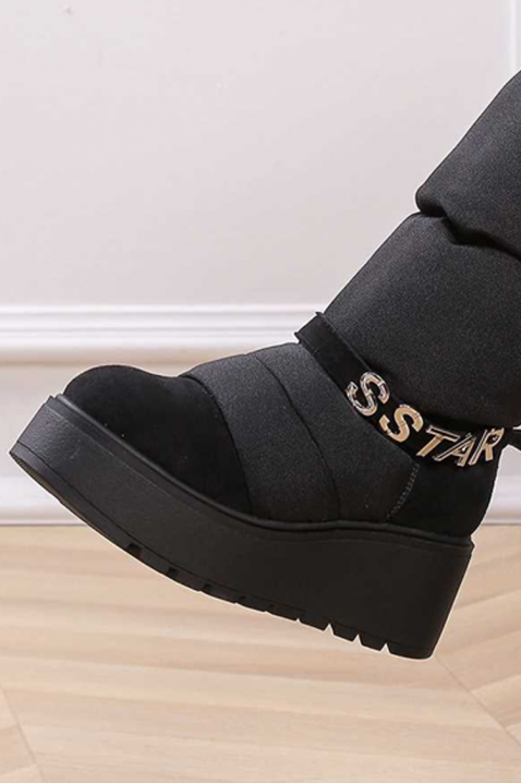 Snegarice BADERLSA BLACK, Boja: crna, IVET.RS - Nova Kolekcija