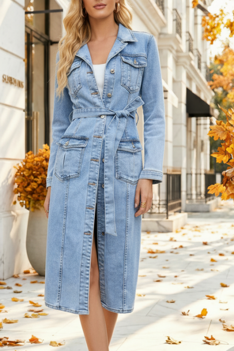 Haljina ATELORA BLUE, Boja: plava, IVET.RS - Nova Kolekcija