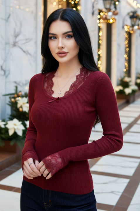 Ženska bluza SORFONDA BORDO, Boja: bordo, IVET.RS - Nova Kolekcija