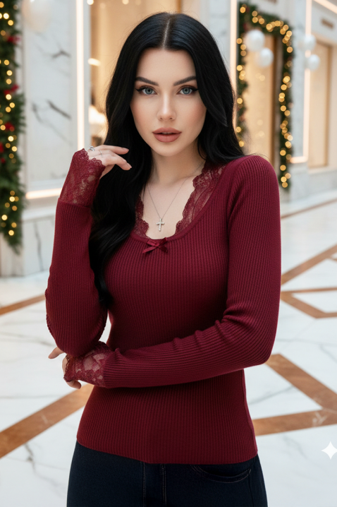 Ženska bluza SORFONDA BORDO, Boja: bordo, IVET.RS - Nova Kolekcija