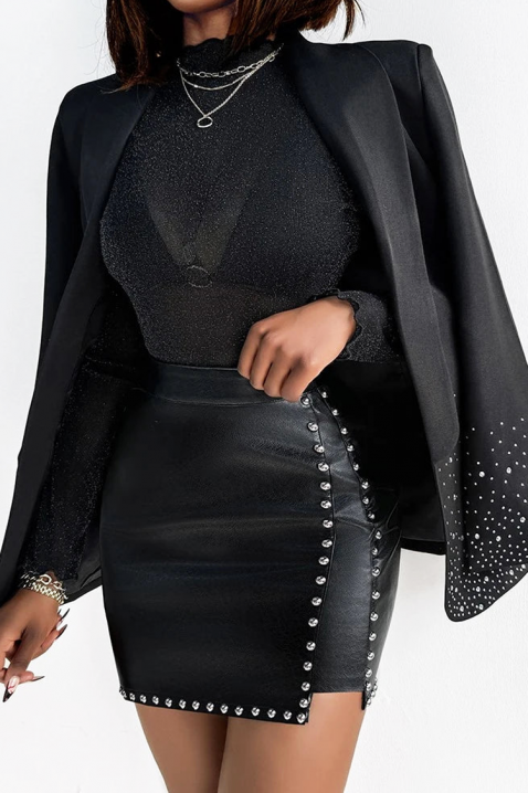 Suknja AKASITA BLACK, Boja: crna, IVET.RS - Nova Kolekcija