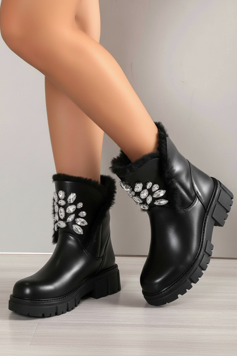 Ženske čizme DONVELXA, Boja: crna, IVET.RS - Nova Kolekcija