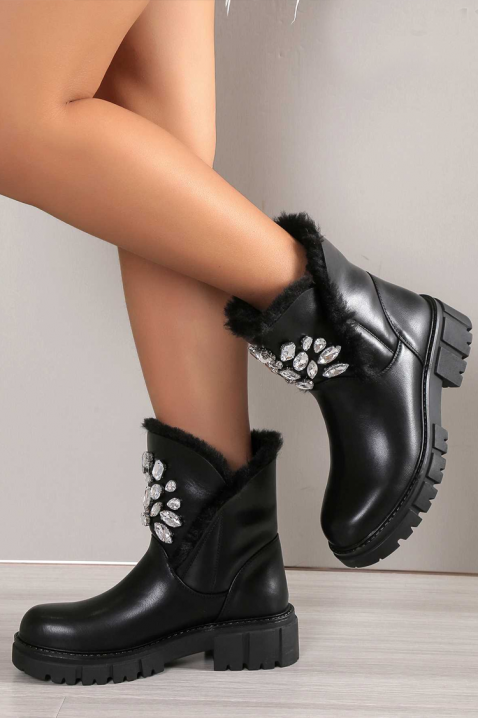 Ženske čizme DONVELXA, Boja: crna, IVET.RS - Nova Kolekcija