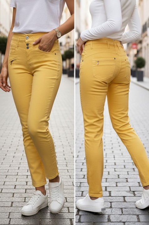 Pantalone PRIMOJA YELLOW, Boja: žuta, IVET.RS - Nova Kolekcija