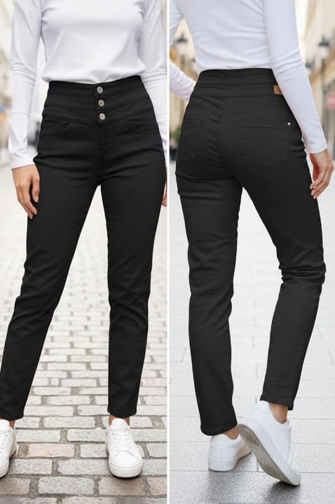Pantalone ZOROLA BLACK, Boja: crna, IVET.RS - Nova Kolekcija