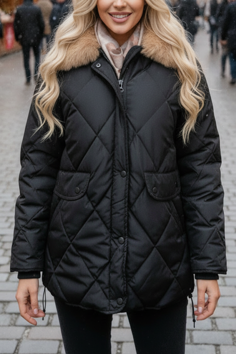 Jakna SLAMENDA BLACK, Boja: crna, IVET.RS - Nova Kolekcija