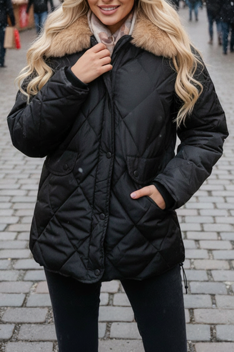 Jakna SLAMENDA BLACK, Boja: crna, IVET.RS - Nova Kolekcija