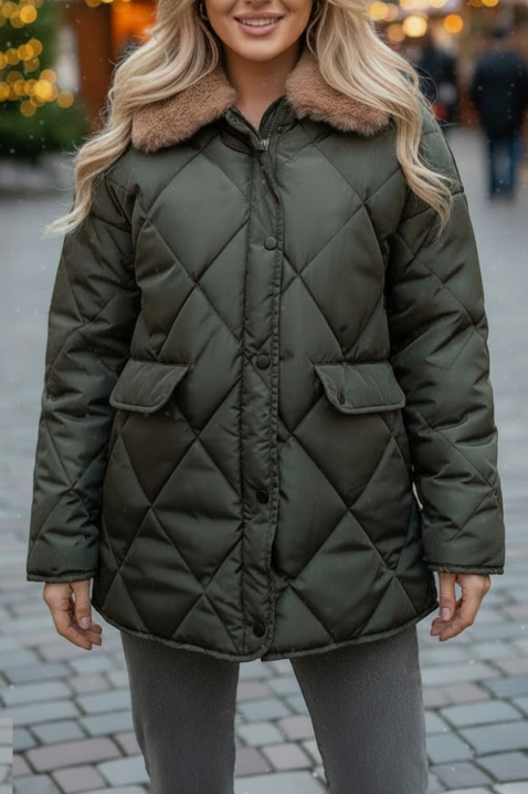 Jakna SLAMENDA KHAKI, Boja: kaki, IVET.RS - Nova Kolekcija