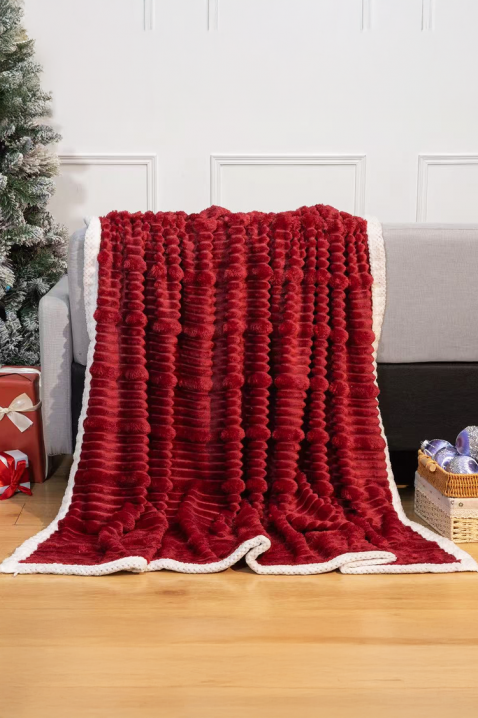 Ćebe NELMIRFA RED 160x200 cm, Boja: crvena, IVET.RS - Nova Kolekcija