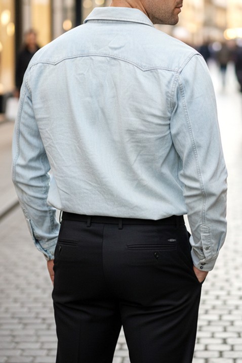 Muška košulja TORMER SKY, Boja: svetloplava, IVET.RS - Nova Kolekcija