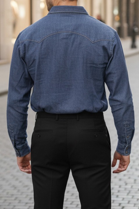 Muška košulja TORMER NAVY, Boja: tamnoplava, IVET.RS - Nova Kolekcija