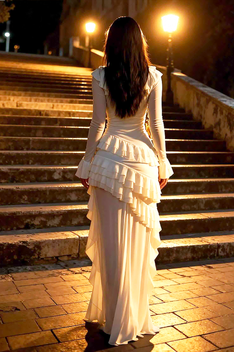 Haljina NEVRAZKA WHITE, Boja: bela, IVET.RS - Nova Kolekcija