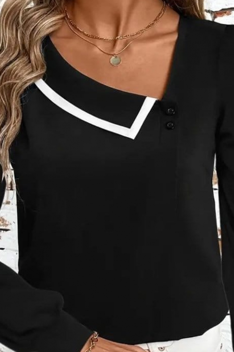 Ženska bluza GENSANDRA, Boja: crna, IVET.RS - Nova Kolekcija