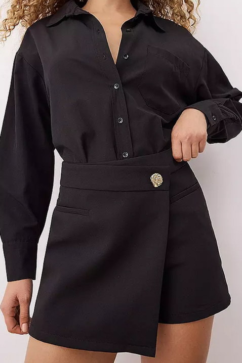 Suknja - pantalone ALDRELZA BLACK, Boja: crna, IVET.RS - Nova Kolekcija