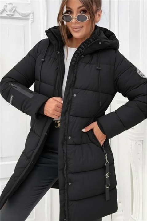 Jakna ZIMRELDA BLACK, Boja: crna, IVET.RS - Nova Kolekcija