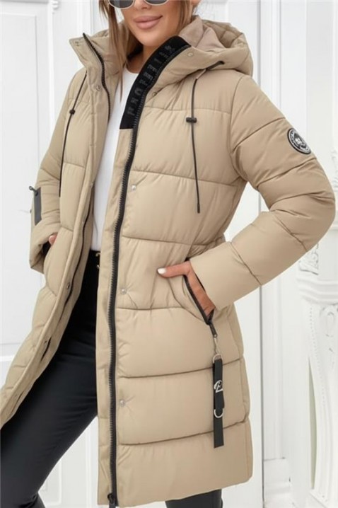 Jakna ZIMRELDA BEIGE, Boja: bež, IVET.RS - Nova Kolekcija