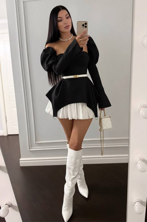 Haljina DOLENZA BLACK, Boja: crna, IVET.RS - Nova Kolekcija