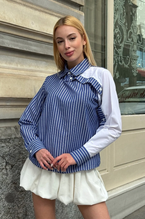 Ženska košulja RAGLENZA, Boja: plava, IVET.RS - Nova Kolekcija