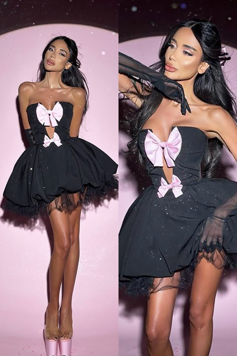 Haljina ALEVOLZA, Boja: crna, IVET.RS - Nova Kolekcija