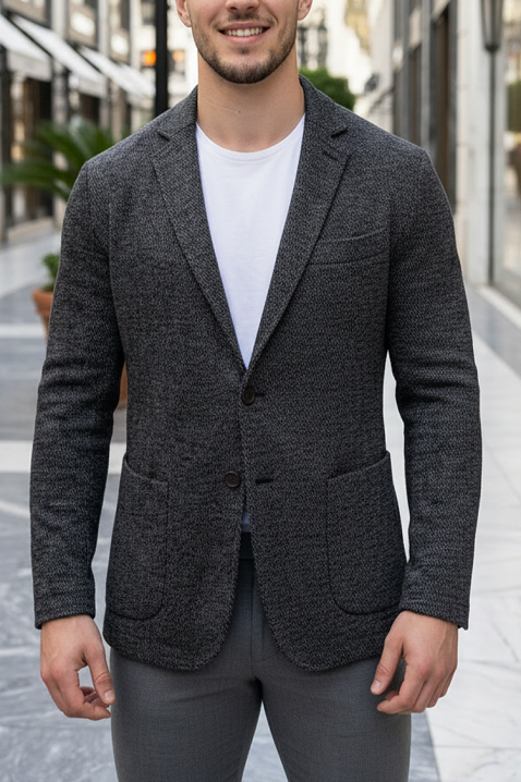 Muški sako ZOREFO, Boja: crna, IVET.RS - Nova Kolekcija