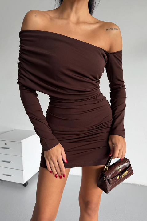 Haljina LESGONZA BROWN, Boja: braon, IVET.RS - Nova Kolekcija