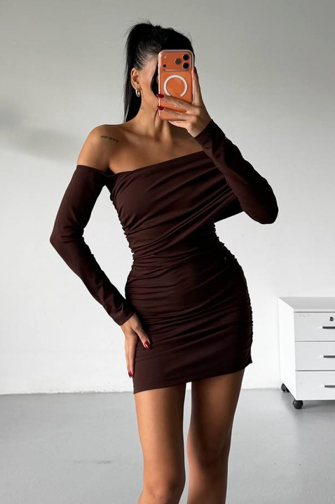 Haljina LESGONZA BROWN, Boja: braon, IVET.RS - Nova Kolekcija