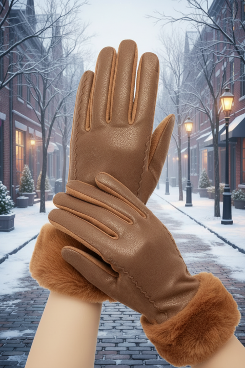 Ženske rukavice POLIARZA CAMEL, Boja: svetlobraon, IVET.RS - Nova Kolekcija