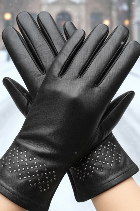 Ženske rukavice VAKALZA BLACK, Boja: crna, IVET.RS - Nova Kolekcija