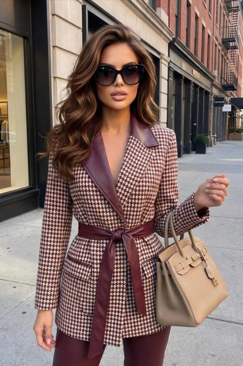 Sako SKAPILZA BORDO, Boja: bordo, IVET.RS - Nova Kolekcija