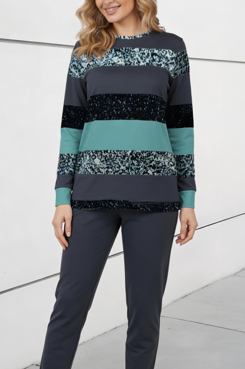 Komplet VERGIONA TURQUA, Boja: tirkizna , IVET.RS - Nova Kolekcija