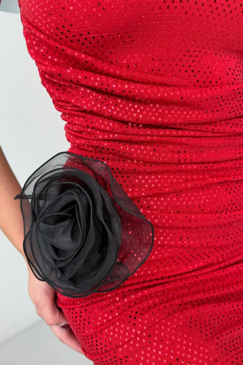 Haljina REGLORDA RED, Boja: crvena, IVET.RS - Nova Kolekcija