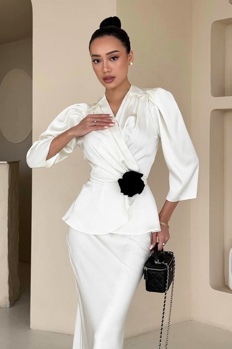 Komplet SATELZA WHITE, Boja: bela, IVET.RS - Nova Kolekcija