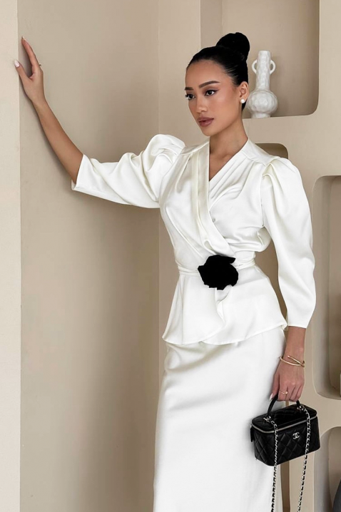 Komplet SATELZA WHITE, Boja: bela, IVET.RS - Nova Kolekcija