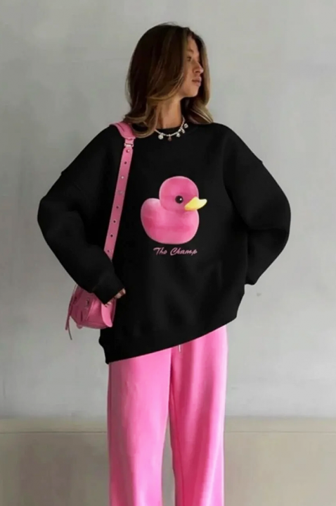 Ženska bluza STRAZANA BLACK, Boja: crna, IVET.RS - Nova Kolekcija