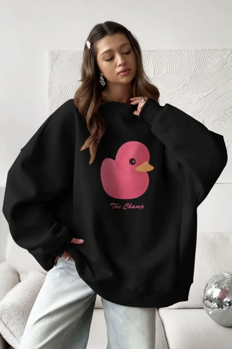 Ženska bluza STRAZANA BLACK, Boja: crna, IVET.RS - Nova Kolekcija