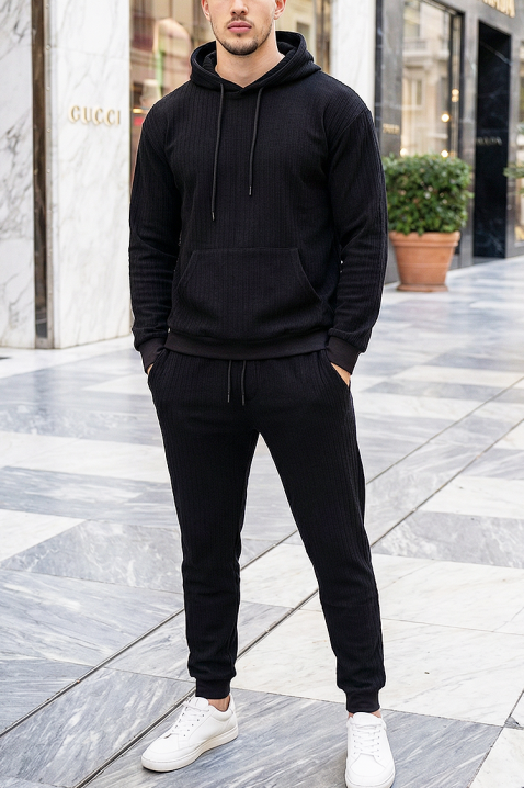 Muški komplet MIZIKO BLACK, Boja: crna, IVET.RS - Nova Kolekcija