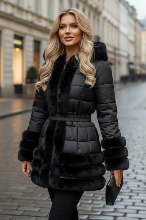 Jakna POLDINA, Boja: crna, IVET.RS - Nova Kolekcija