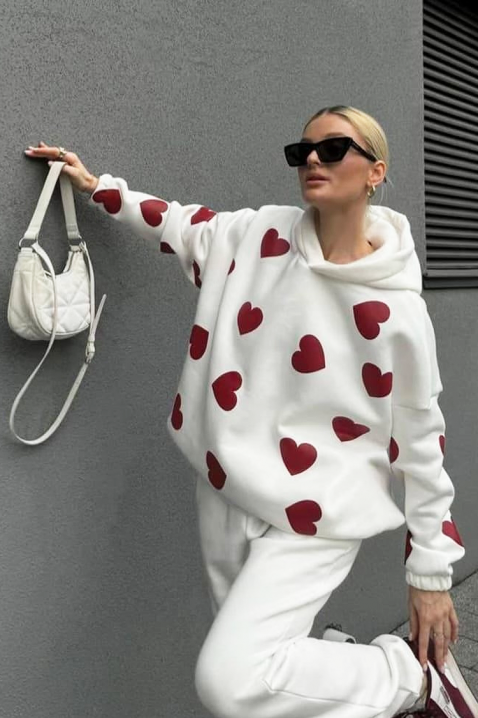 Dukserica ROKSONA, Boja: bela, IVET.RS - Nova Kolekcija