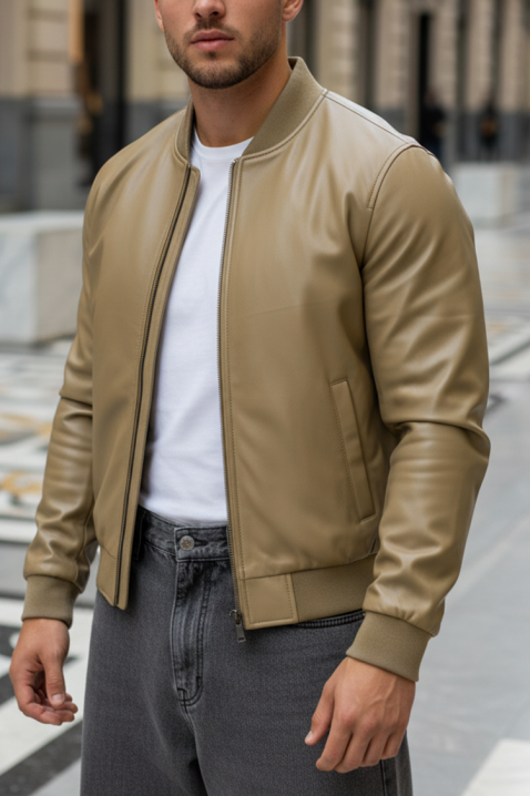 Muška jakna MOBEZO, Boja: bež, IVET.RS - Nova Kolekcija