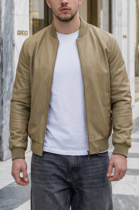 Muška jakna MOBEZO, Boja: bež, IVET.RS - Nova Kolekcija