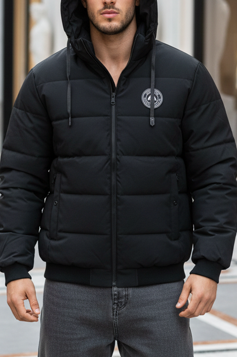 Muška jakna MERTEZO, Boja: crna, IVET.RS - Nova Kolekcija