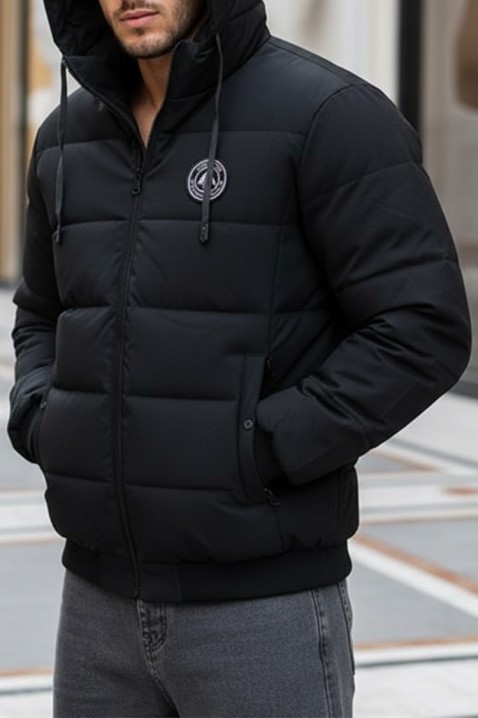 Muška jakna MERTEZO, Boja: crna, IVET.RS - Nova Kolekcija