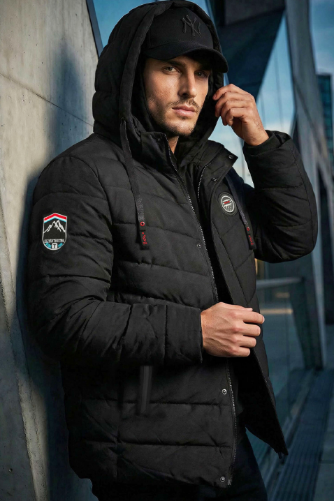 Muška jakna BITILDO, Boja: crna, IVET.RS - Nova Kolekcija