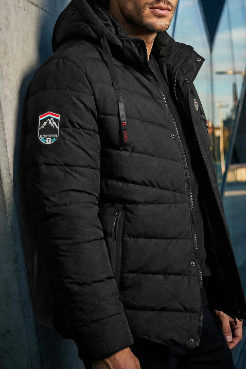 Muška jakna BITILDO, Boja: crna, IVET.RS - Nova Kolekcija