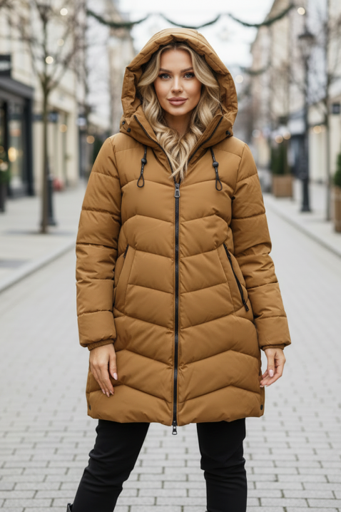 Jakna KLAMILDA, Boja: svetlobraon, IVET.RS - Nova Kolekcija