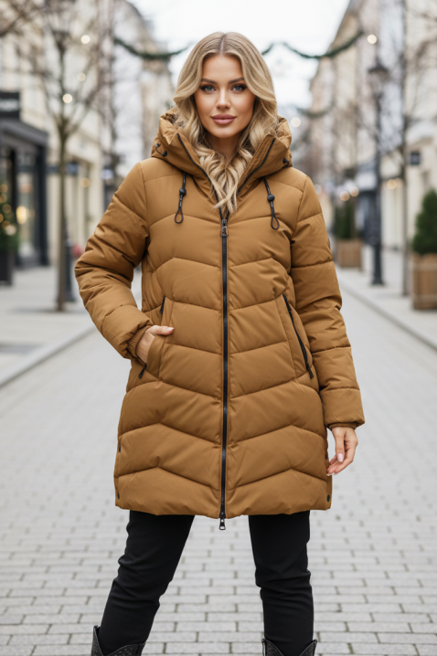 Jakna KLAMILDA, Boja: svetlobraon, IVET.RS - Nova Kolekcija