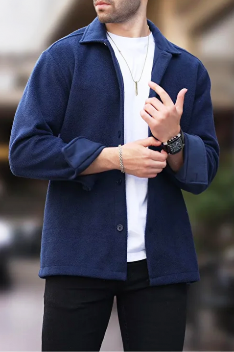 Muška košulja ROXEN NAVY, Boja: tamnoplava, IVET.RS - Nova Kolekcija