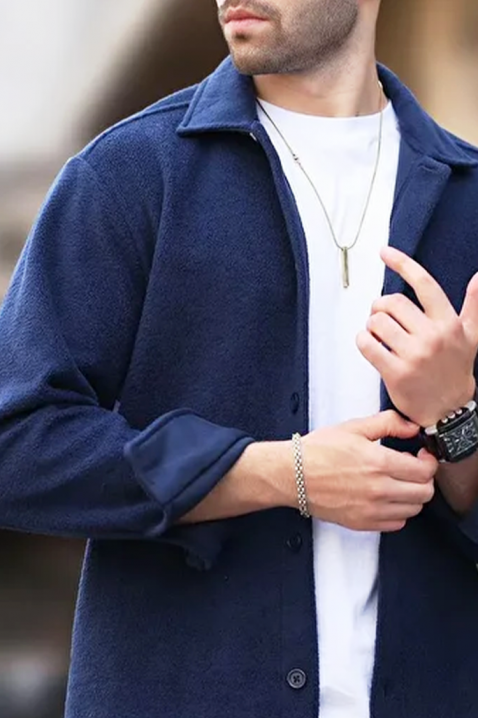 Muška košulja ROXEN NAVY, Boja: tamnoplava, IVET.RS - Nova Kolekcija