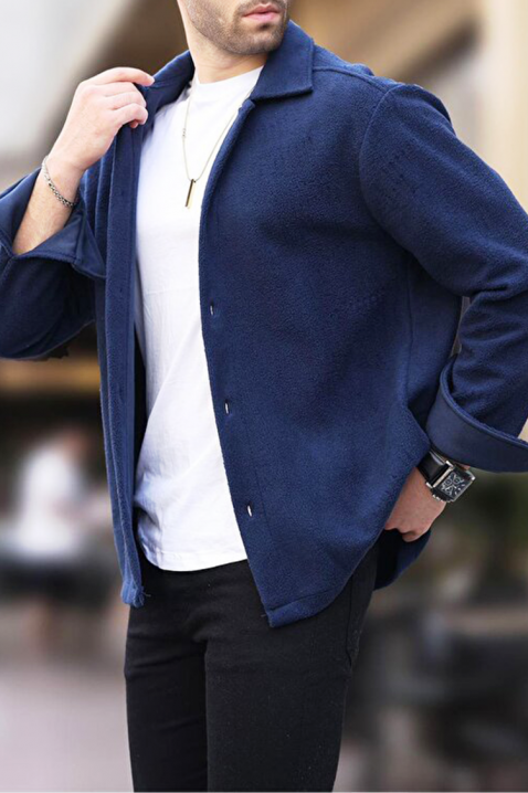 Muška košulja ROXEN NAVY, Boja: tamnoplava, IVET.RS - Nova Kolekcija