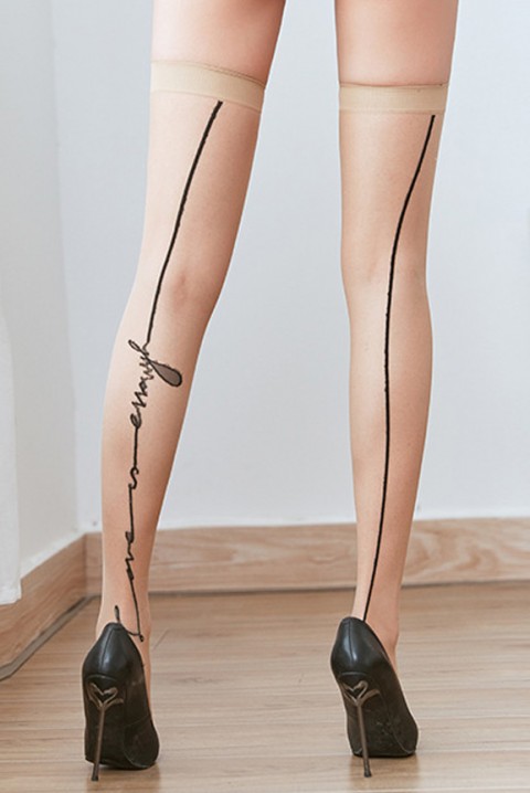 Čarape DERINDA ECRU, Boja: ecru, IVET.RS - Nova Kolekcija